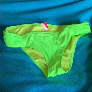 VS ruched side bathing suit BOTTOM